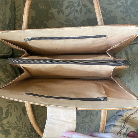 Vintage Mexican Leather Purse 👜 Tote - Picture 9 of 14